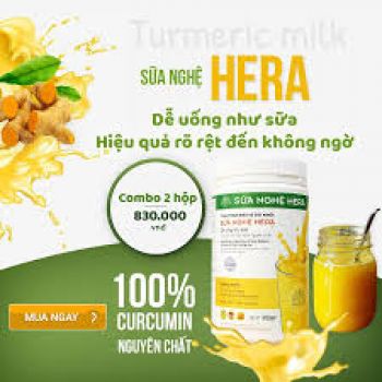 Sữa tinh nghệ Hera 500g