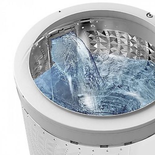 Máy giặt Samsung 8,5kg trăng.