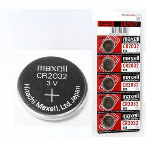 Vỉ 5 viên pin maxell cr2032 Lithium 3V - Chính Hãng Nhật Bản